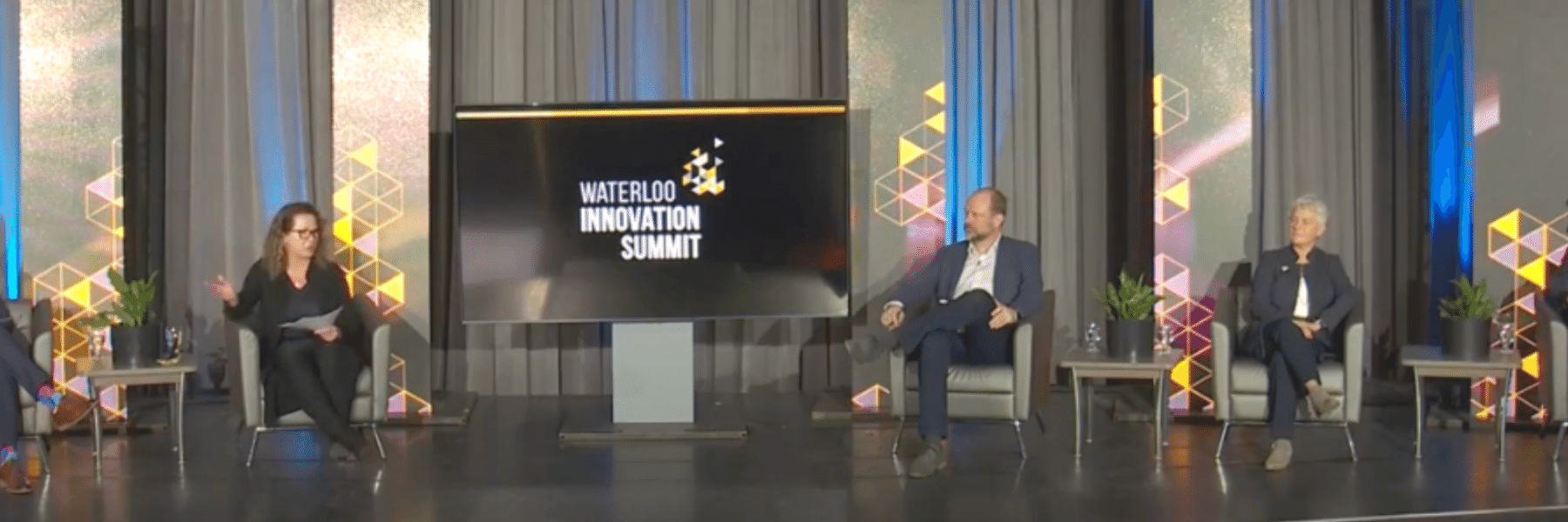 Expert panel at the Waterloo Innovation Summit