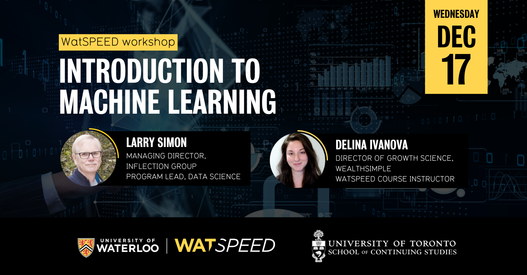 Intro to machine learning webinar banner 