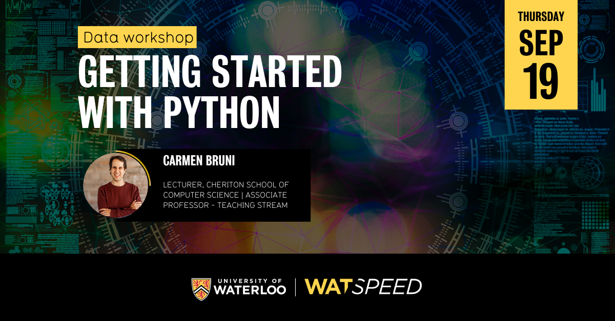 Data workshop: Getting started with Python