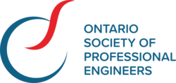 The logo for the Ontario Society of Professional Engineers