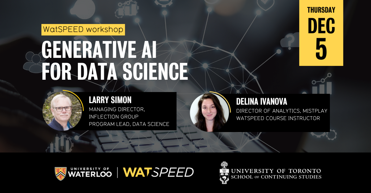 Data workshop: Gen AI for Data Science